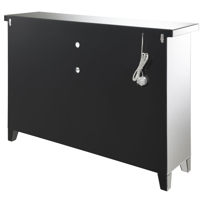 Melinda Bar Cabinet with LED Lighting