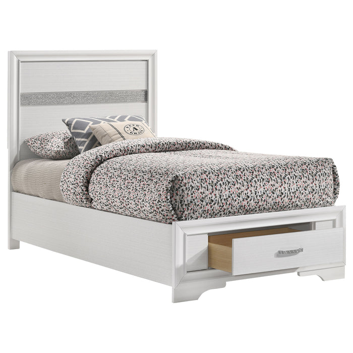 Miranda Panel Platform Storage Bed