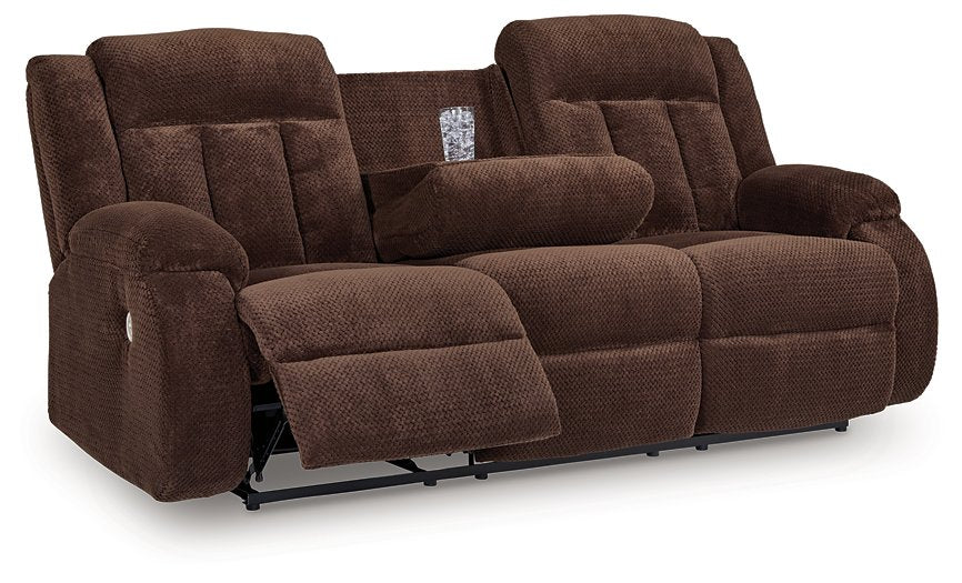 Observation Power Reclining Sofa with Drop Down Table