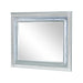 Gunnison Dresser Mirror with LED Lighting Silver Metallic image