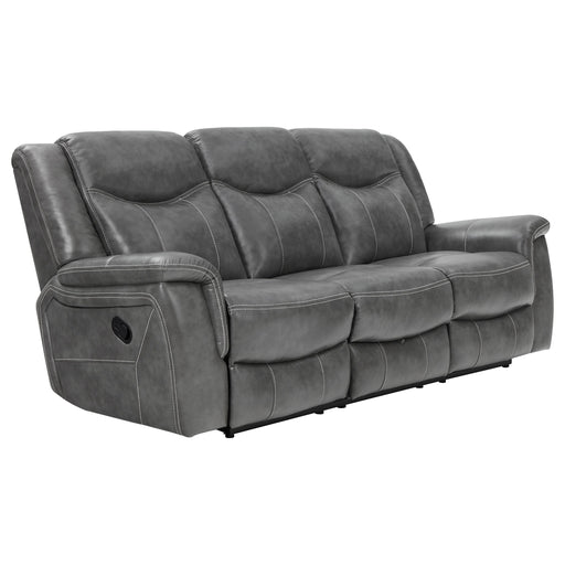 Conrad Upholstered Motion Sofa Cool Grey image