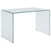 Ripley Glass Writing Desk Clear image