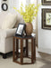 Reon Marble & Walnut End Table (2Pc Pk) image