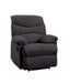 Arcadia Black Woven Fabric Recliner (Motion) image