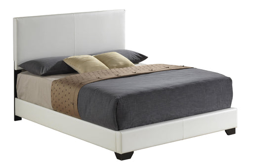 Ireland III White PU Queen Bed image