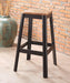 Jacotte Natural & Black Bar Stool (1Pc) image