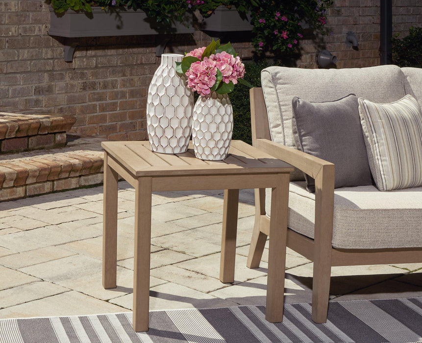 Hallow Creek Outdoor End Table