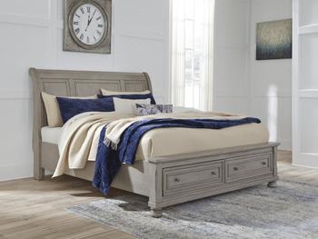 Lettner Bed with 2 Storage Drawers