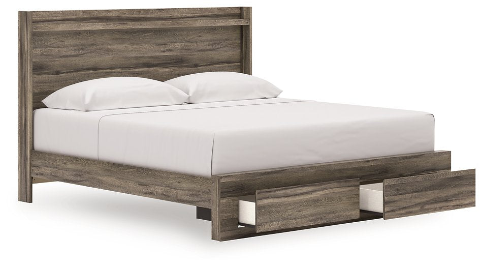 Elbrim Panel Storage Bed