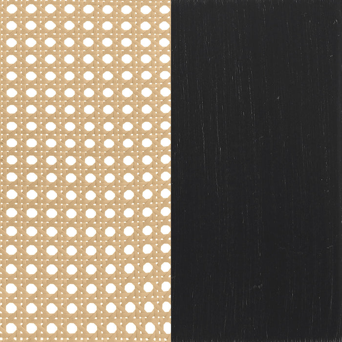 Lanewood Eastern King & Queen Bed Black & White