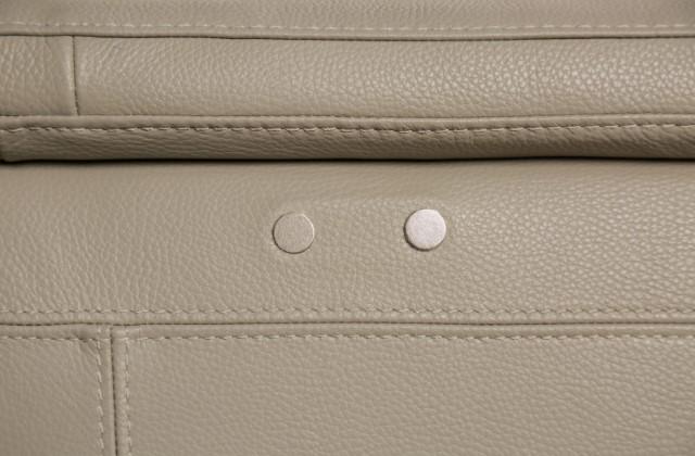 ALTAMURA Power Loveseat, Gray & Beige