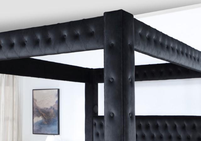 Etherea Bed Gray & Black