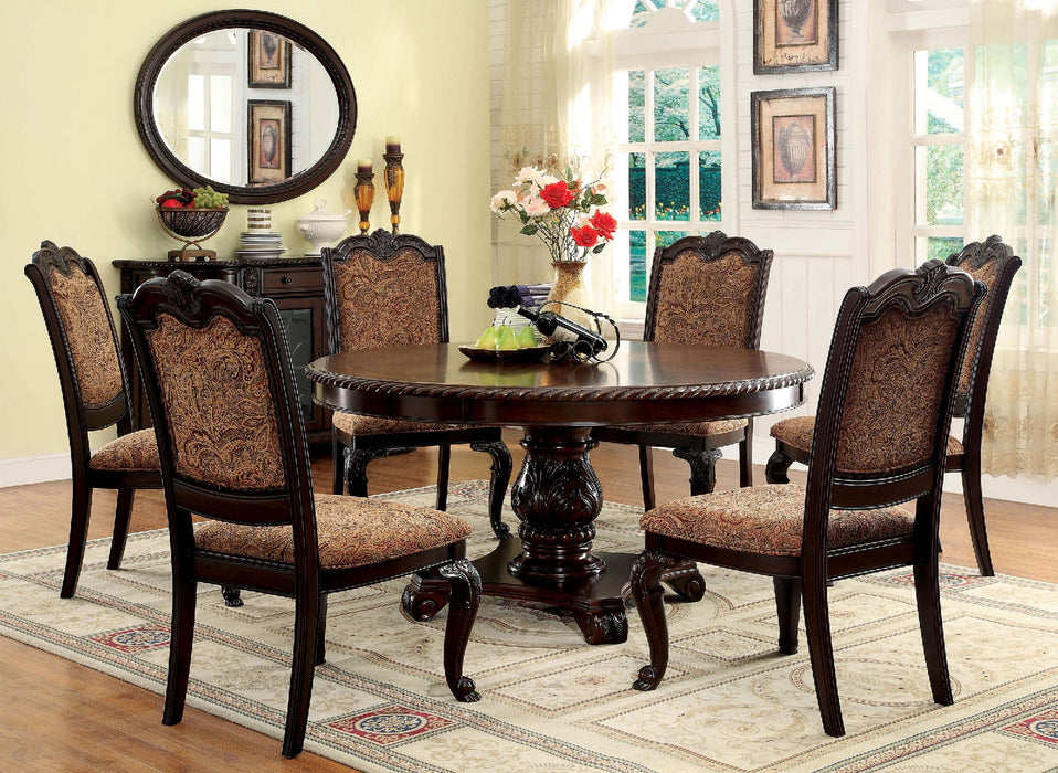 BELLAGIO Brown Cherry 5 Pc. Dining Table Set image