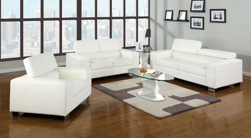 Makri White Sofa + Love Seat image