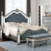Azha Silver/Gray Queen Bed image