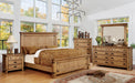 CARLSBAD Weathered Elm 5 Pc. Queen Bedroom Set w/ Chest image