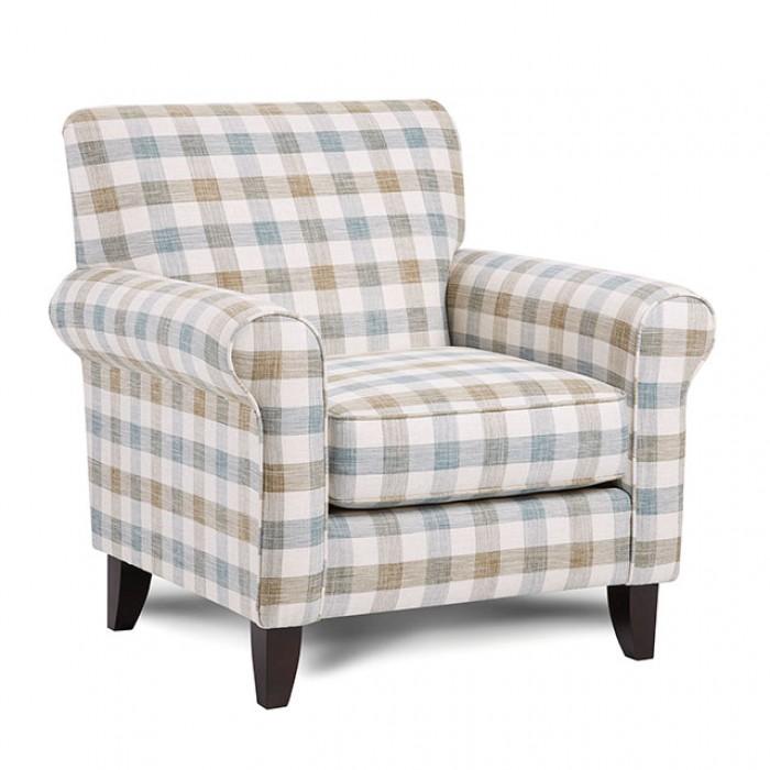 CARDIGAN Accent Chair, Checkered image
