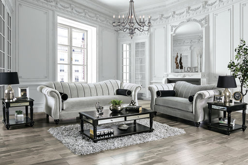 Marvin Pewter Sofa + Love Seat image
